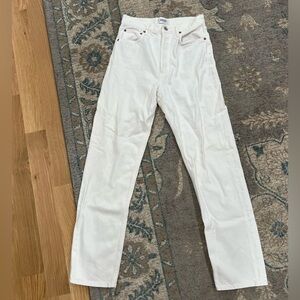 NWT Agolde 90’s Pinch Waist High Straight Jeans